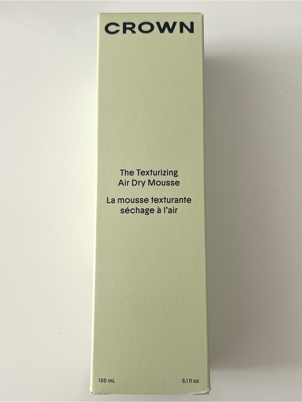 Crown Affair The Texturizing Air Dry Hair Mousse